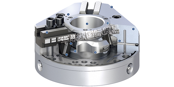 德国雄克SCHUNK三爪精密型动力卡盘ROTA NC PLUS 2